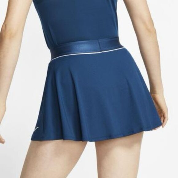 Nike Womens Dry Tennis Skirt/ Skort in Valerian Blue - Size M - Picture 2 of 12